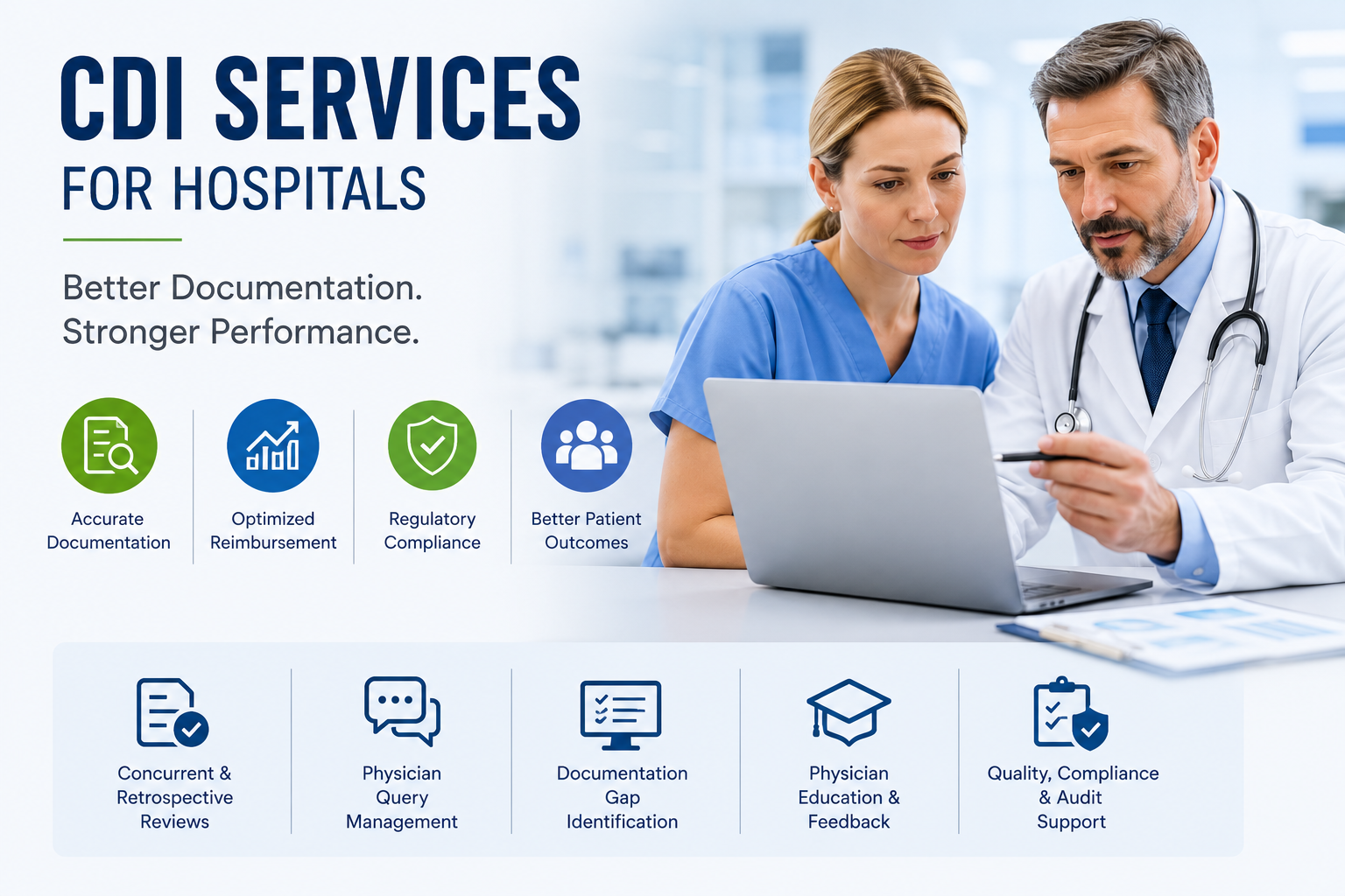 CDI Services for Hospitals – Strengthen Revenue Integrity